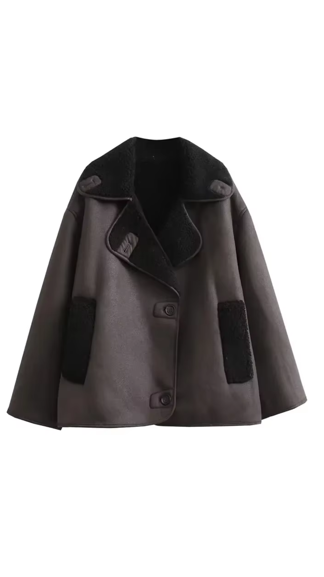 Daphne Faux Leather Jacket