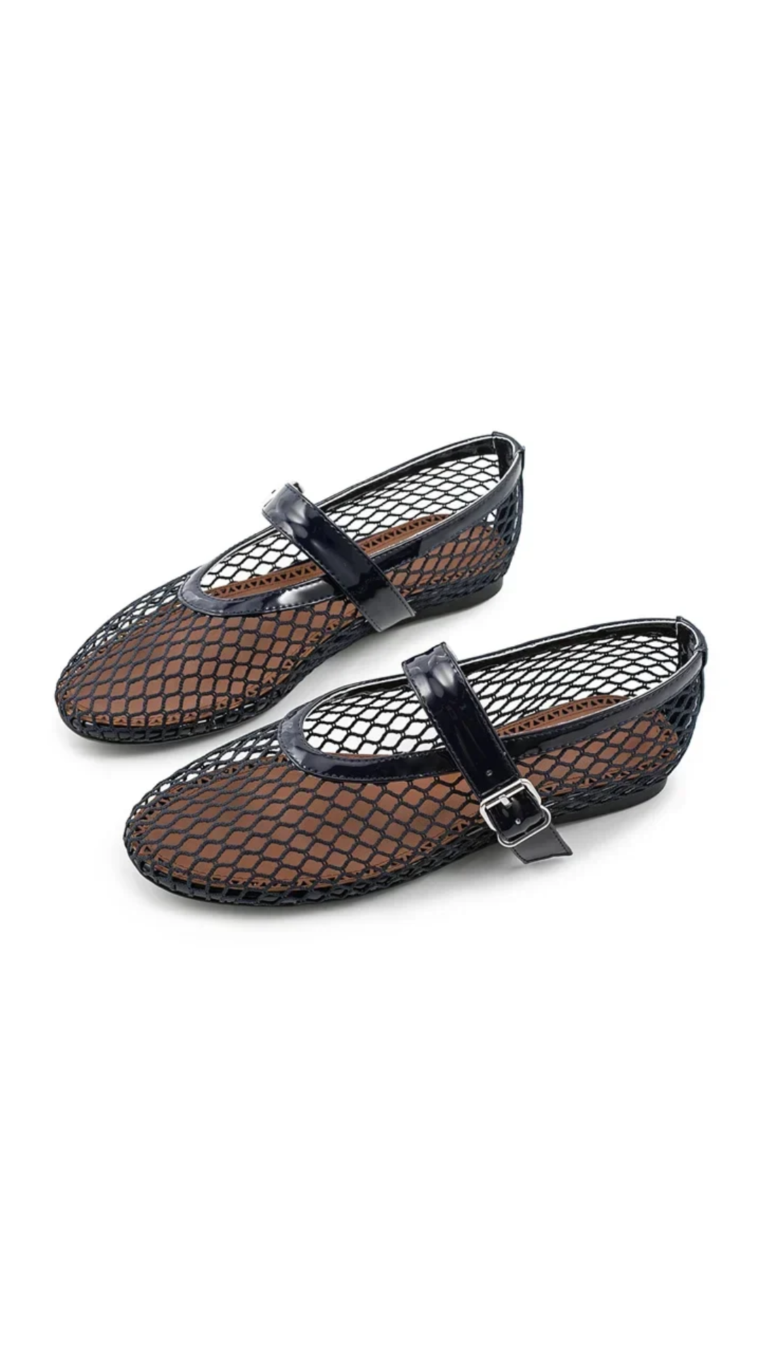 Jane Mesh Ballet Flats
